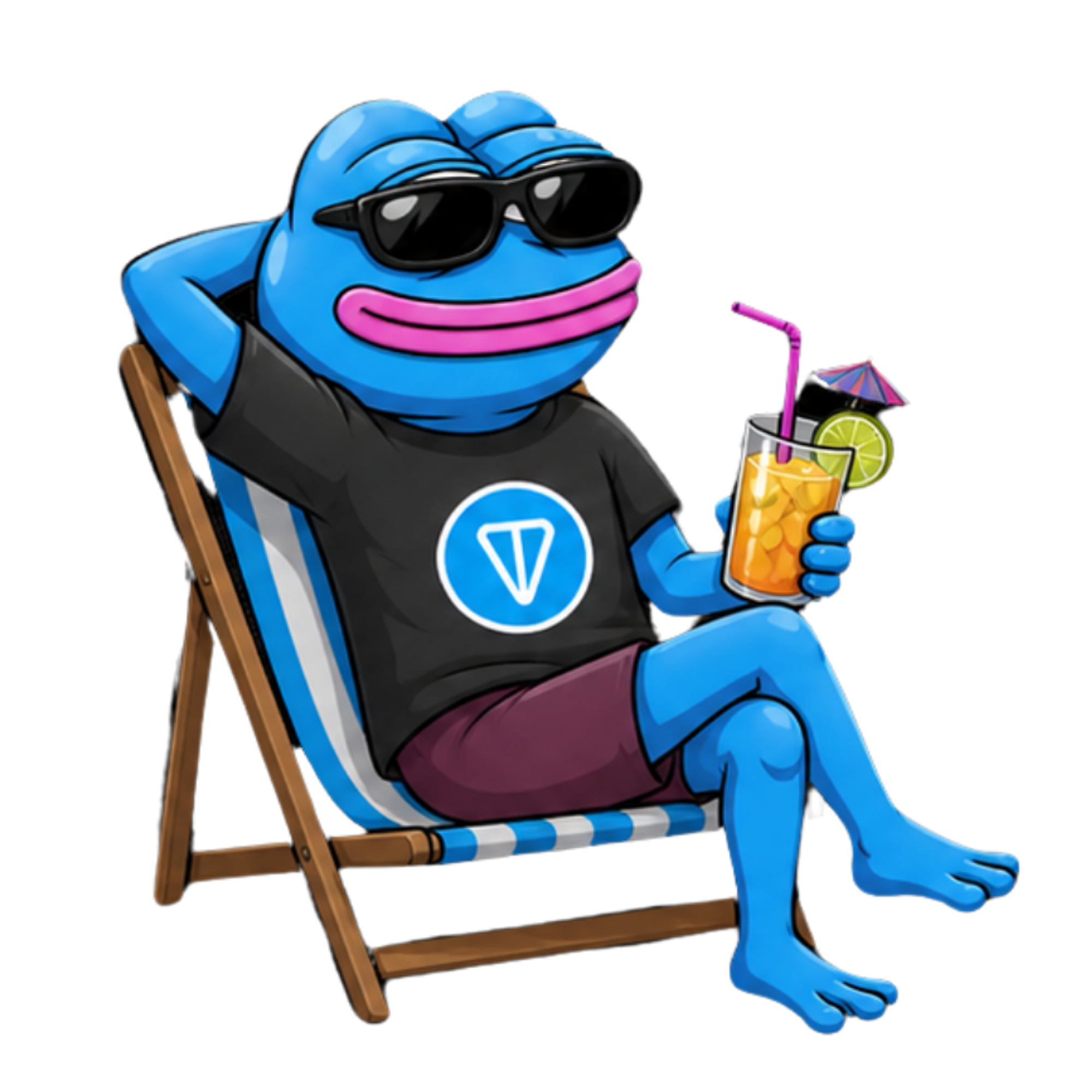 TON PEPE relaxing